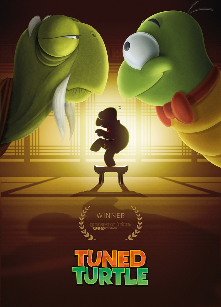 Tuned Turtle Poster